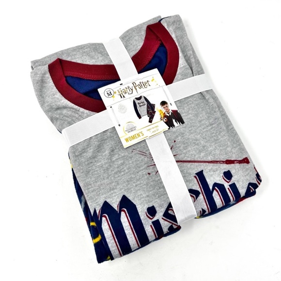 Harry Potter Mischief Managed Pajamas Size Medium - Picture 3 of 4